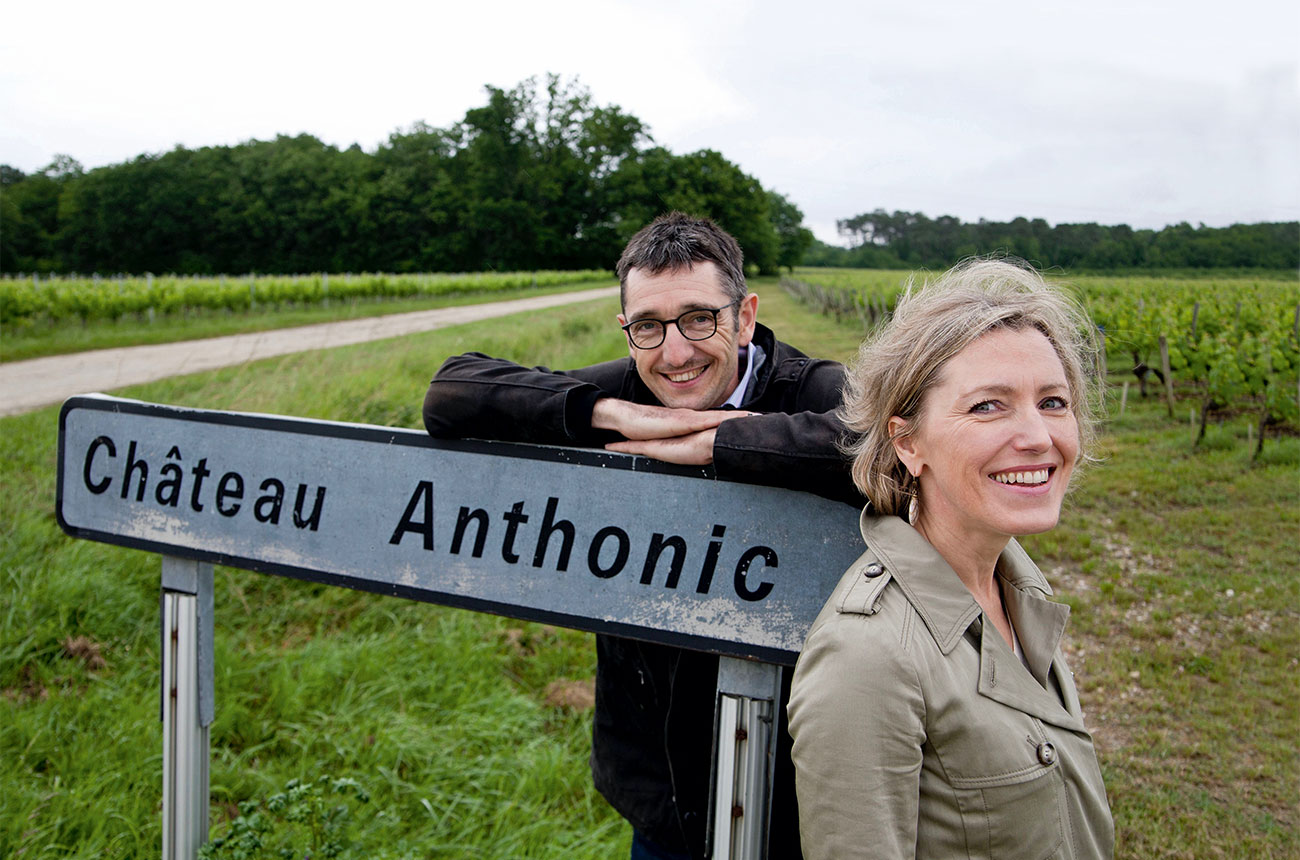 Nathalie and Jean-Babtiste Cordonnier Chateau Anthonic