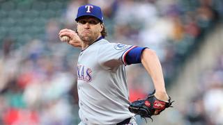 Texas Rangers pitcher Jacob deGrom