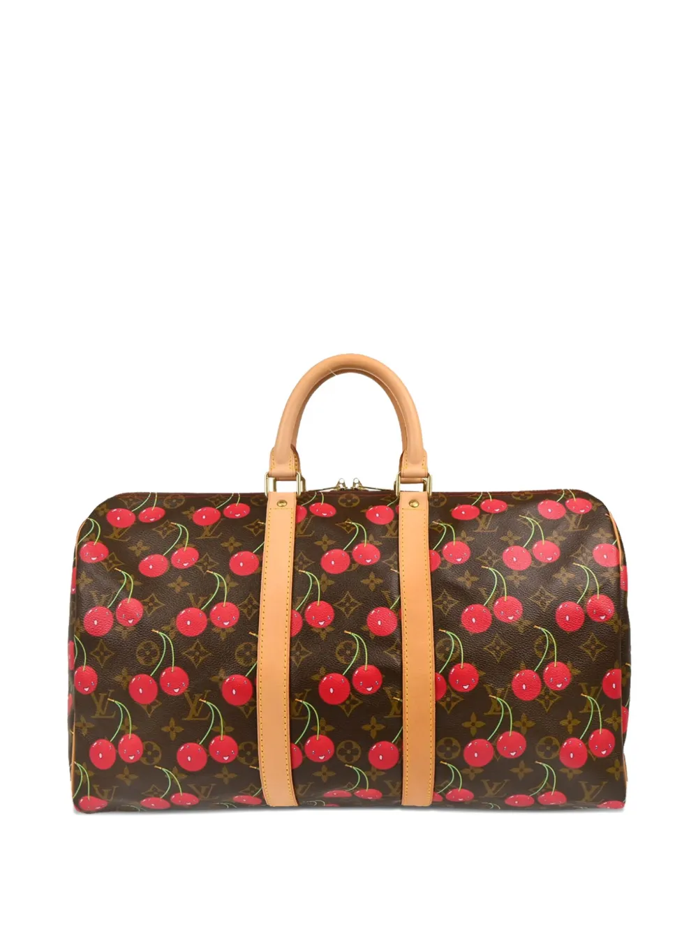 Louis Vuitton Pre-Owned X Takashi Murakami 2005 Monogram Keepall 45 Travel Bag | One Size
