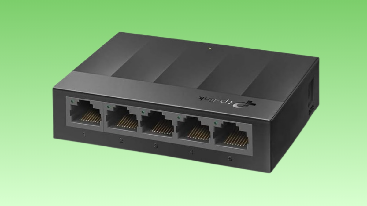 This $7.99 TP-Link gigabit switch lets you cheaply upgrade your home network, and it's back at its lowest ever price