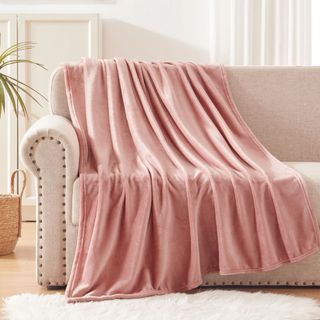 Pink Throw Blanket