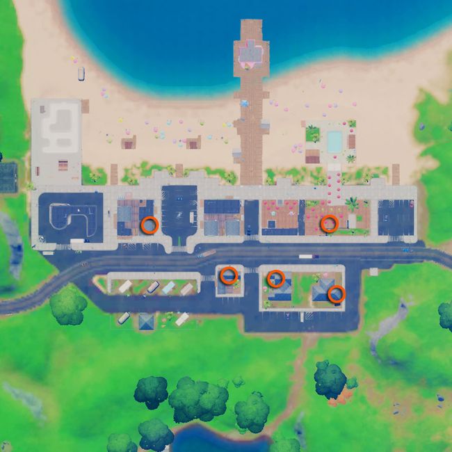 Fortnite Books from Holly Hedges and Sweaty Sands locations Where to