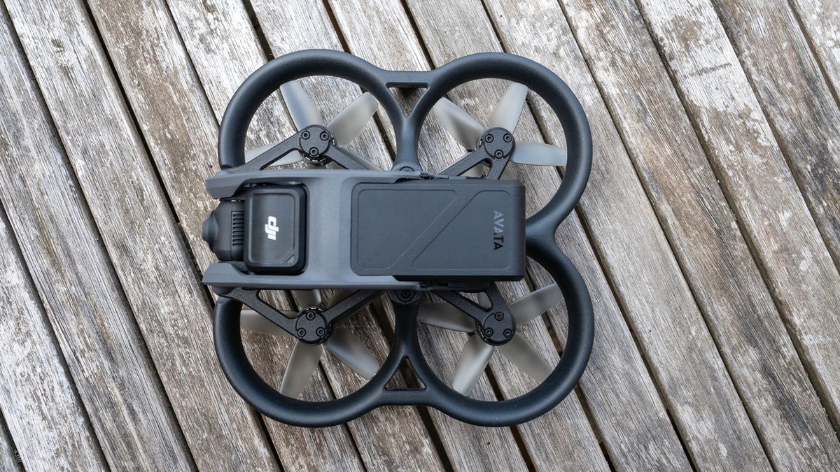 DJI Avata_top of drone