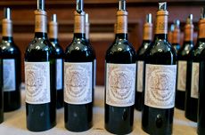 Pichon Baron wines at the Decanter Fine Wine Encounter 2017.
