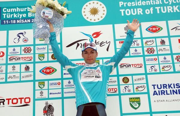 Giovanni Visconti (ISD-Neri) kept his overall lead.