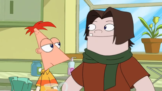 Older Phineas and Buford in "Act Your Age" on Phineas and Ferb.
