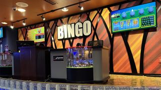 Bright lights, big sound: BJ’s Bingo & Gaming complex comes to life with LEA Professional in hits slot machine and bingo halls.