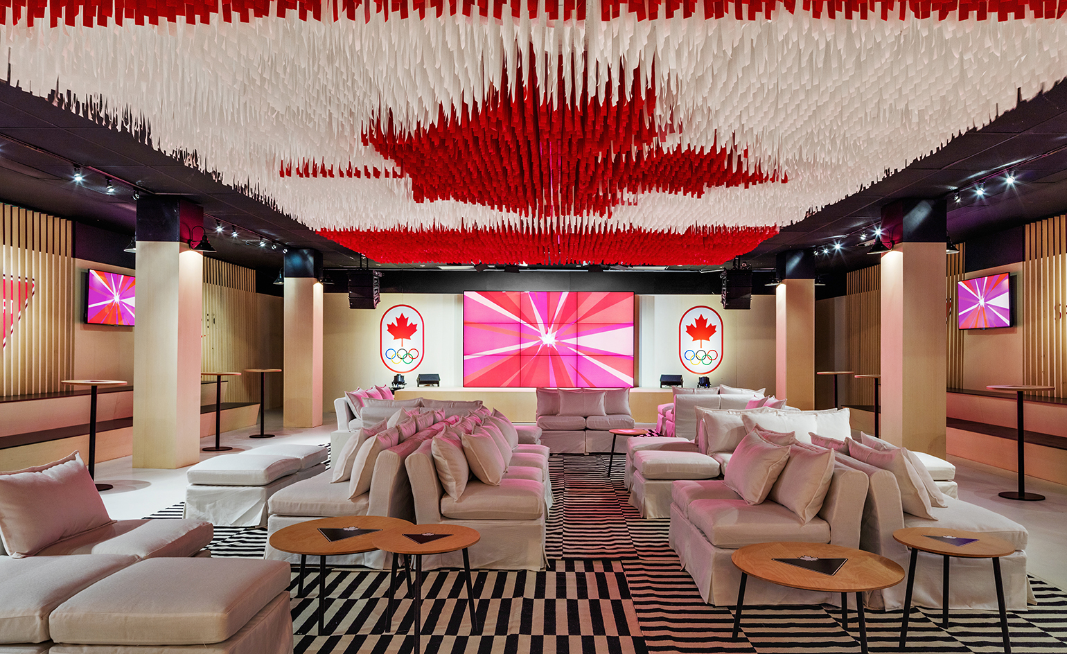 The House’s lounge.