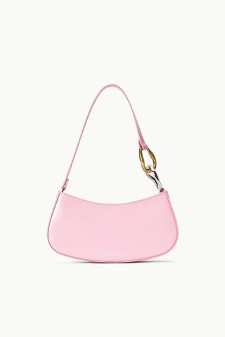 Staud Ollie patent leather shoulder bag