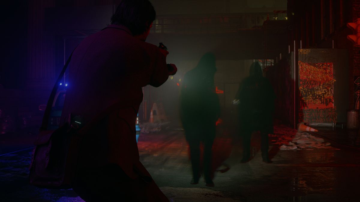 Alan Wake 2 gameplay screenshot PS5