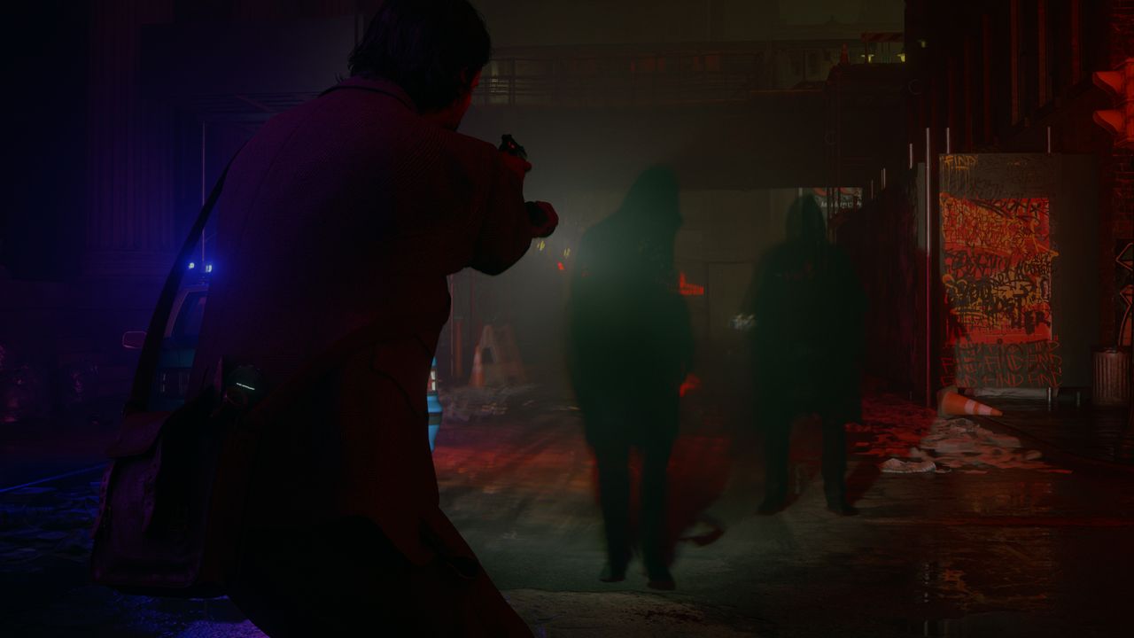 Alan Wake 2 gameplay screenshot PS5