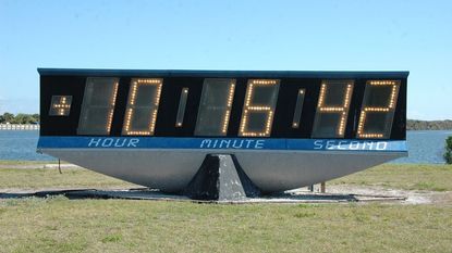 NASA countown digital clock 