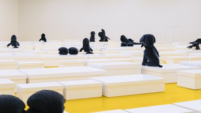 Loewe A/W 2026 runway show set