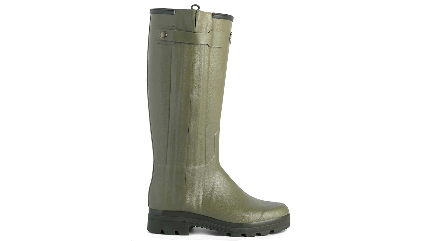 Le Chameau Chasseur Leather Lined Adjustable Boots