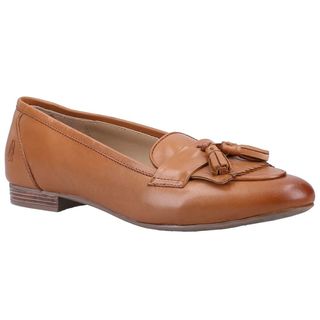leather tassel fronted loafer
