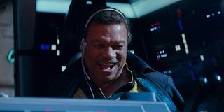 Billy Dee Williams as Lando Calrissian in Star Wars: The Rise of Skywalker