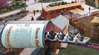 Official release image for the new Good Gravy! Coaster at Holiday World