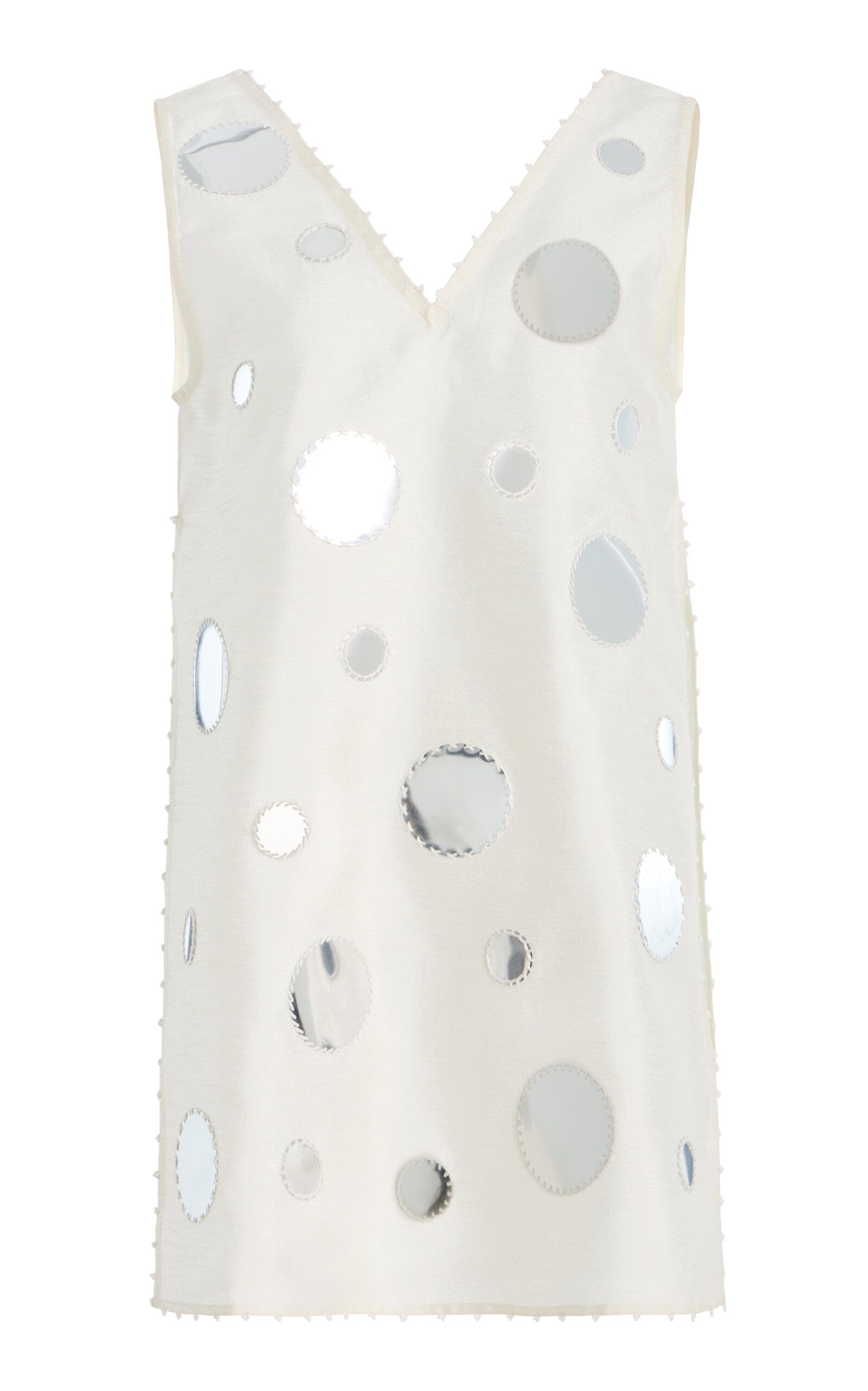 Exclusive La Isla Sequined Dupioni Tunic
