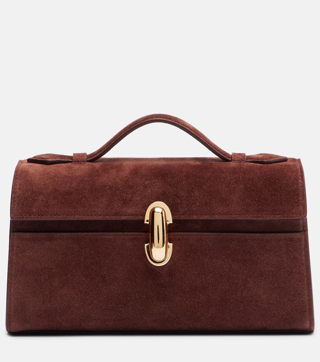 Savette, Symmetry Pochette Suede Tote Bag