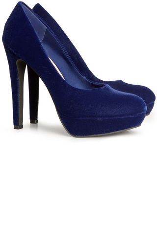 H&M Blue Velvet Courts, £29.99
