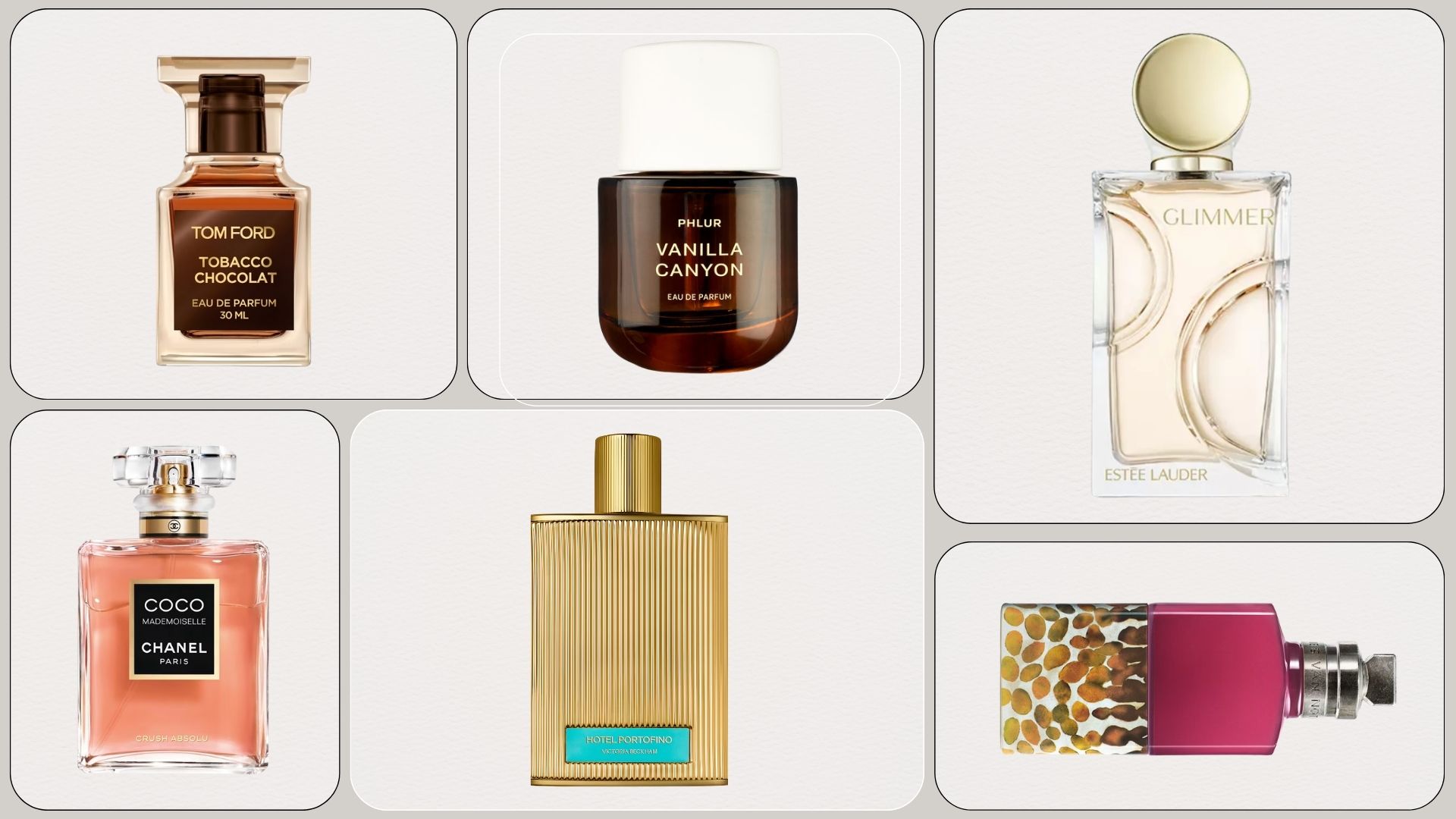 New-in perfumes from Tom Ford, Chanel, Phlur, Victoria Beckham, Estee Lauder, Dries Van Noten