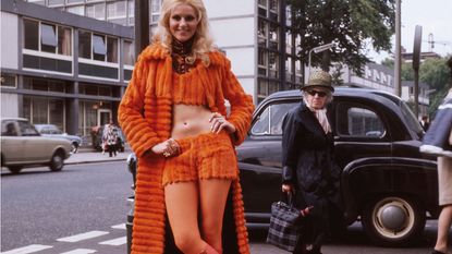 Model in 1960s London