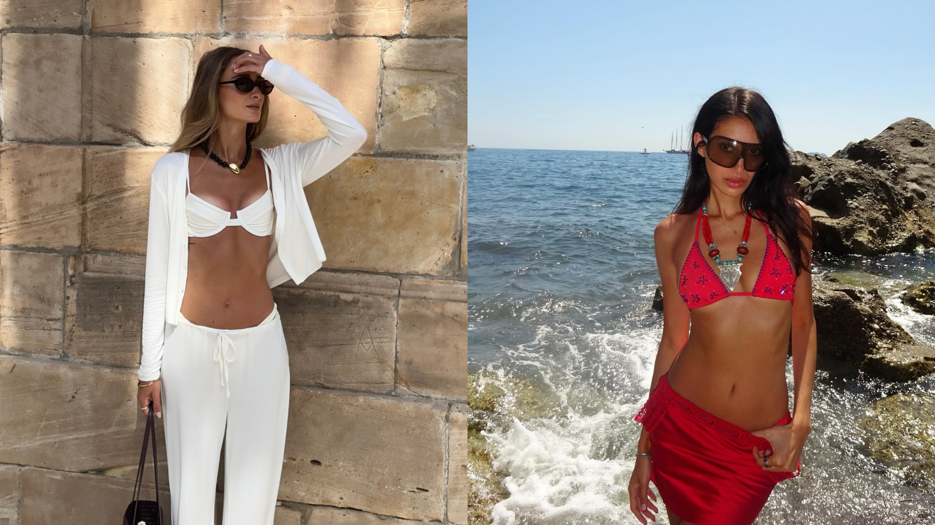 An image of a woman wearing best swimsuit for bachelorette