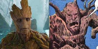 Hard to imagine Groot (Vin Diesel) as a frightening villain, right?