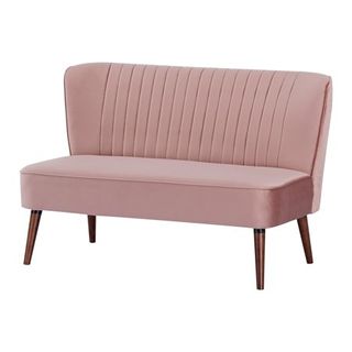 Artdeco Home Holleywood Loveseat Sofa - N/a Blush