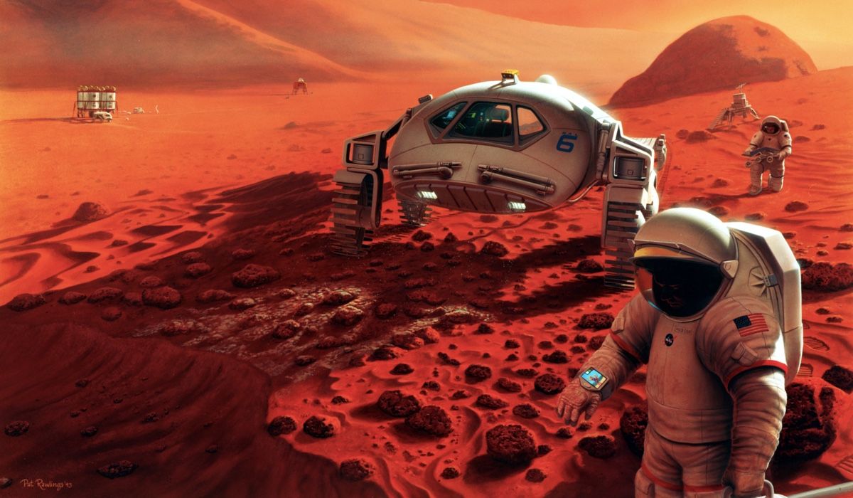 Once people get there, Mars will be contaminated with Earth life.