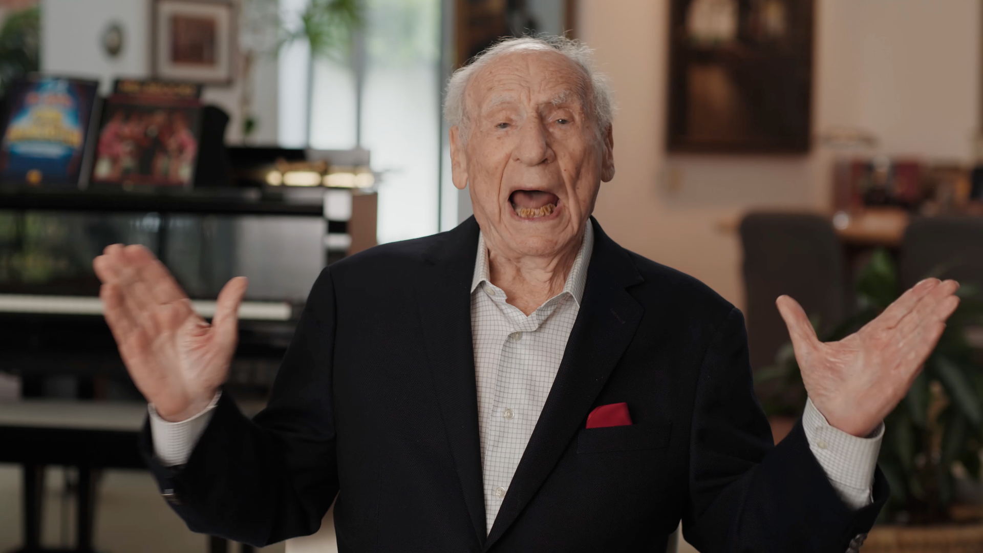 Mel Brooks announcing Spaceballs: The New One