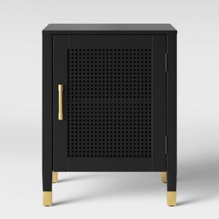 Threshold™ Duxbury Nightstand with Storage Black