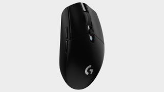 A Logitech G305 Lightspeed gaming mouse