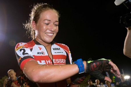 Sophie De Boer claimed victory in CrossVegas.
