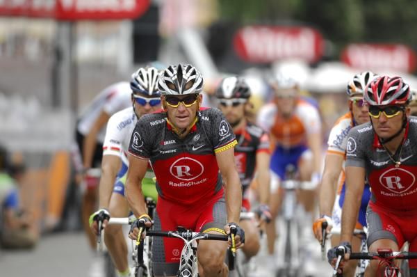 Lance Armstrong (RadioShack) lost yet more time