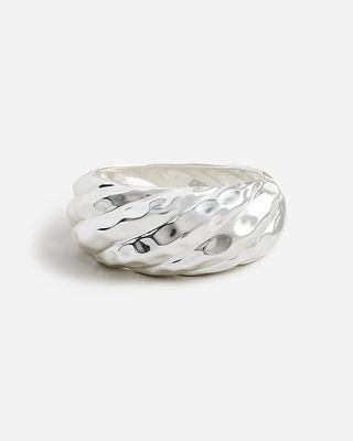 Textured Hinge Cuff Bracelet