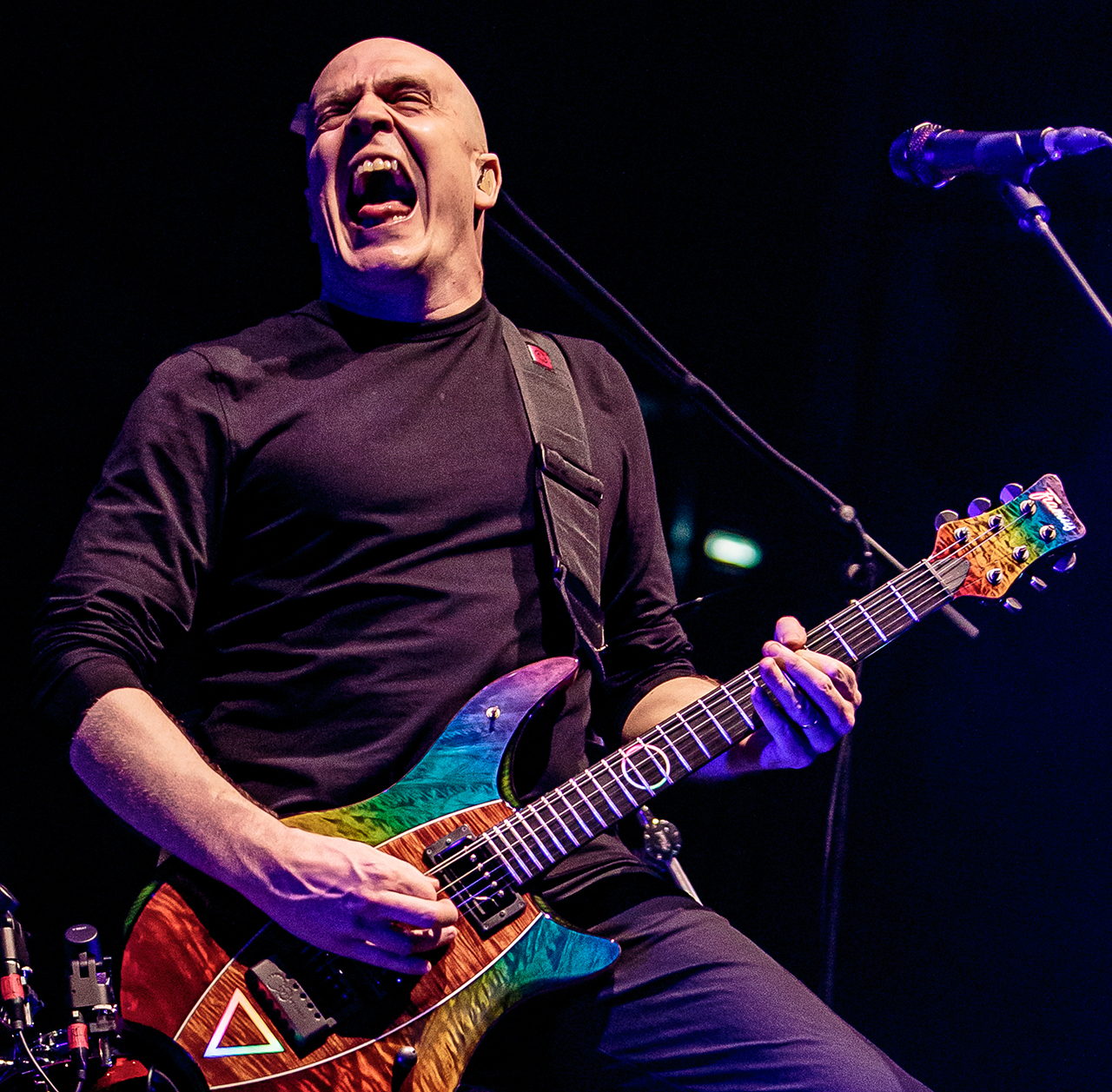 Devin Townsend at Mediolanum Forum of Assago on May 07, 2022 in Milan, Italy.