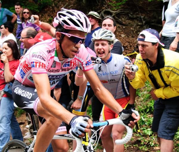 Alberto Contador was in a class unto himself at the 2011 Giro d'Italia. (Credit: Ashley Gruber)