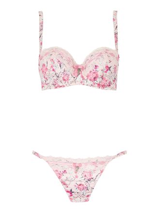 Bra, £9.50, and briefs, £4.50, Floozie by Frost French at Debenhams