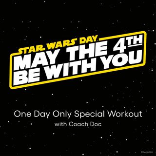 Supernatural's Star Wars Day workout ad