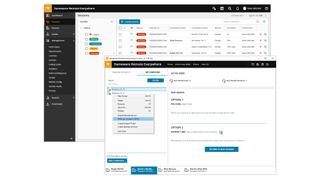 The SolarWinds Dameware interface