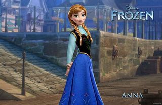Frozen Character Poster Anna