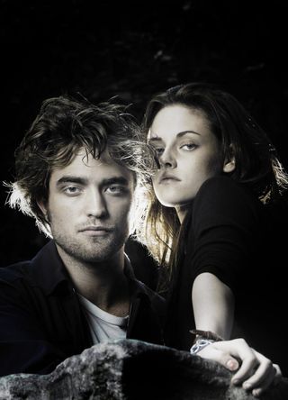 Robert Pattinson and Kristen Stewart.