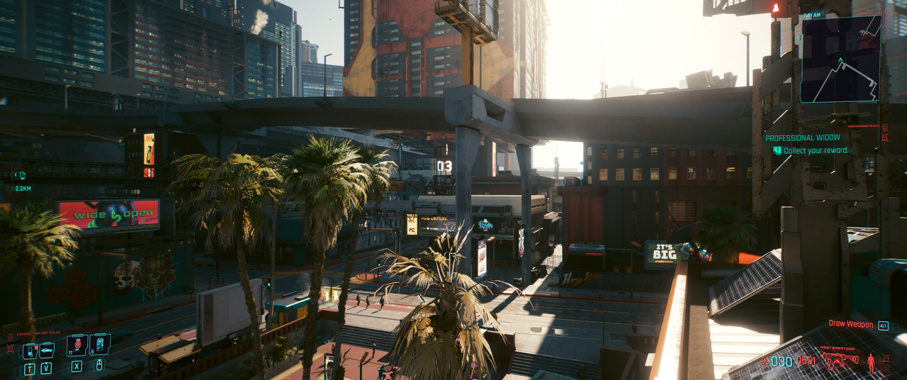 Cyberpunk 2077 with FSR 2.0