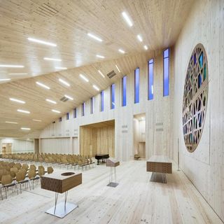 Knarvik Community Church, Norway by Reiulf Ramstad Architects