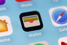 Wallet icon displayed on a phone screen