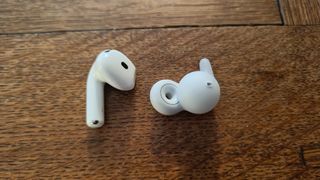 Sony LinkBuds Open and Apple AirPods 4 with ANC