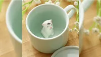 Ceramic Kitten Surprise Mug (cup)
