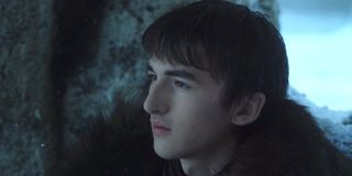 Bran at the godswood in Season 7