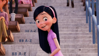 Violet in The Incredibles.